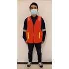 Orange Color Mesh Safety Vest  4