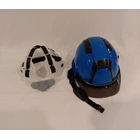 Helm ABS Leopard Colour white yellow red blue 4