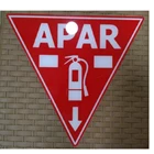 Safety Sign Aluminum Triangle Apar  1