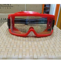 Kacamata Safety GOOGLE Merah Mirror 