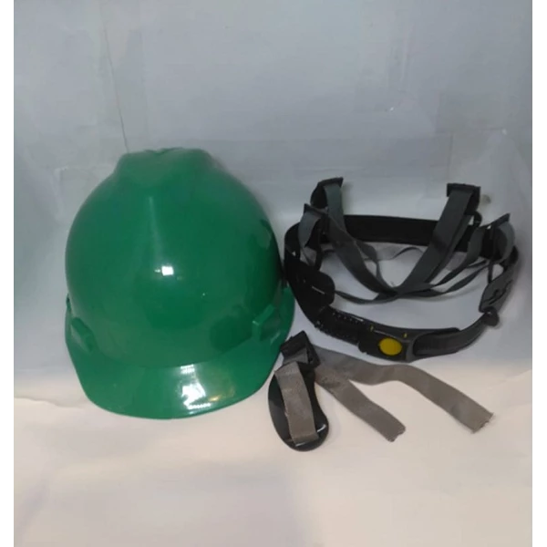 Helm Safety Proyek TS Hijau