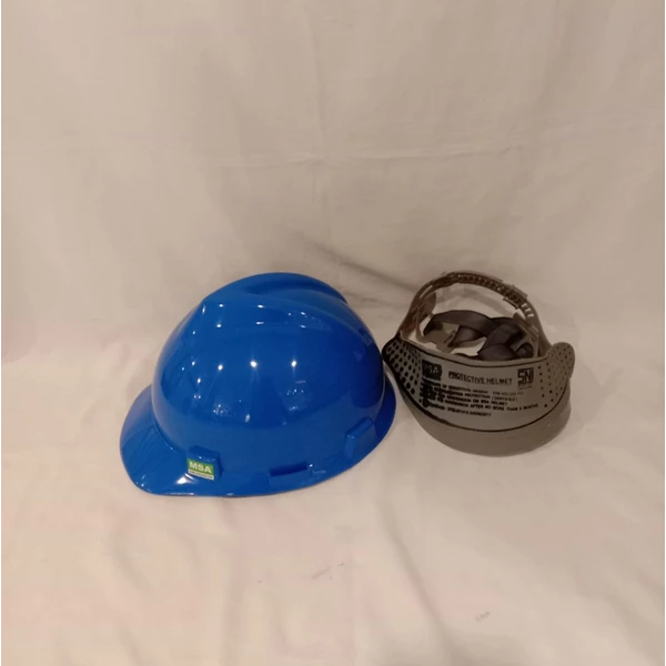 Helm Proyek MSA Warna Biru