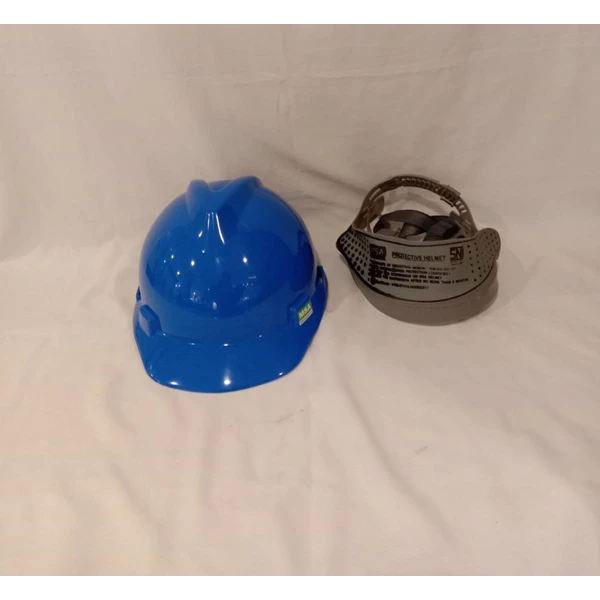Helm Proyek MSA Warna Biru