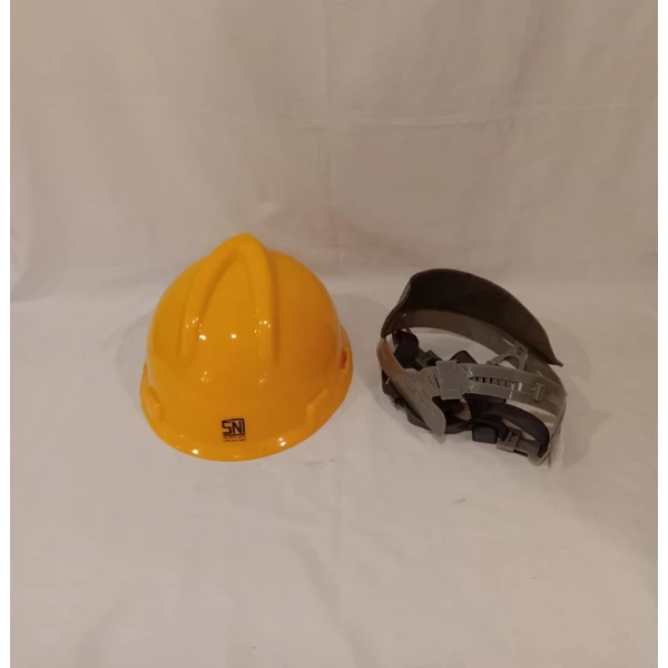Yellow MSA Brand Project Helmet 