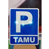 Safety Sign Rambu Lalu Lintas Parkir Tamu