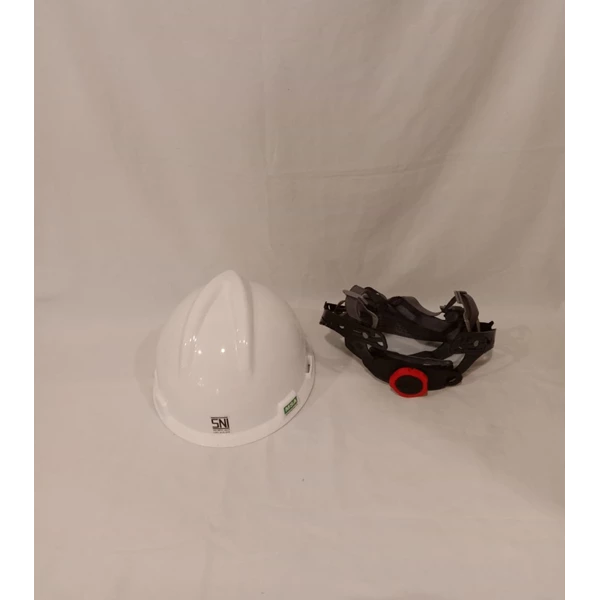Helm Proyek MSA Lokal Putih SNI Dalaman Pastrek