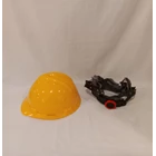 Helm Proyek MSA Lokal Kuning SNI Dalaman Pastrek 4
