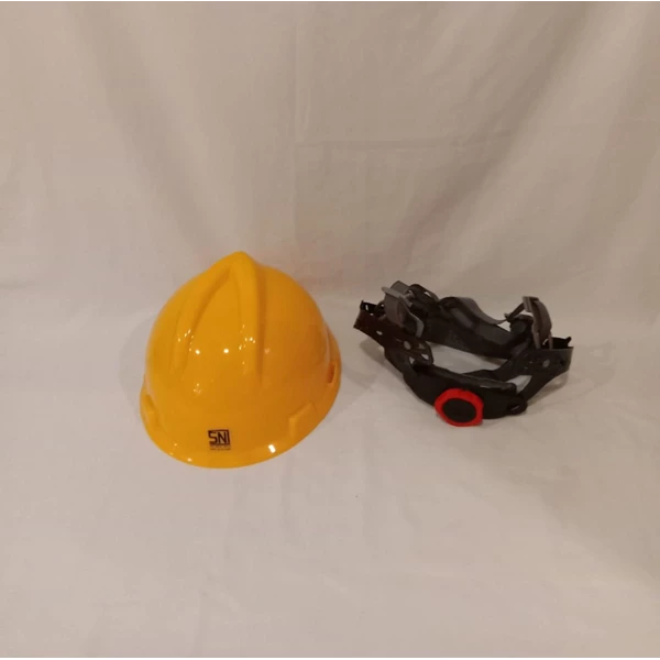 Helmets of the Yellow Local SNI MSA Project in Pastrek