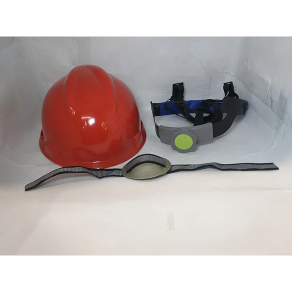 Helm Proyek ASA Merah Dalaman Pastrek