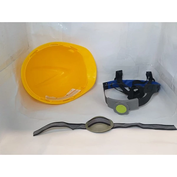 Helm Proyek ASA Kuning Dalaman Pastrek