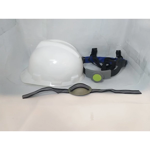 Helm Proyek ASA Putih Dalaman Pastrek