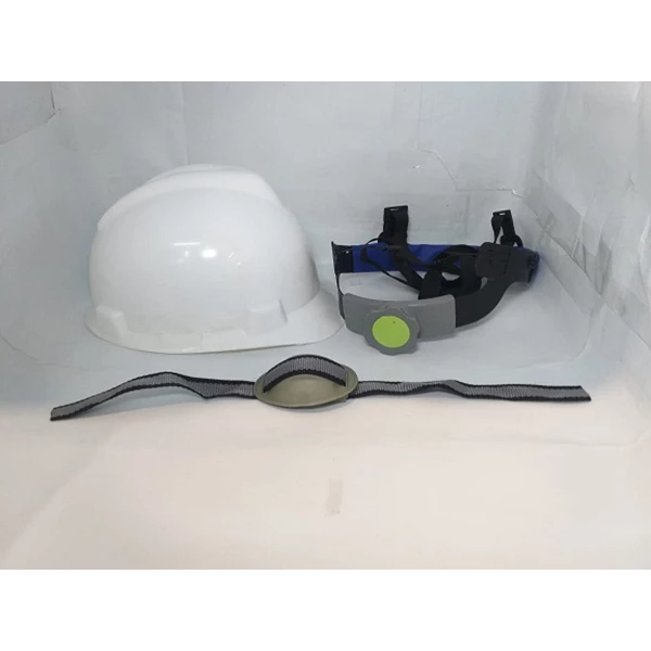 Helm Proyek ASA Putih Dalaman Pastrek