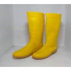 sepatu boot Merk ando Warna kuning 3