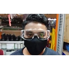 Wide safety glasses Clear color  5