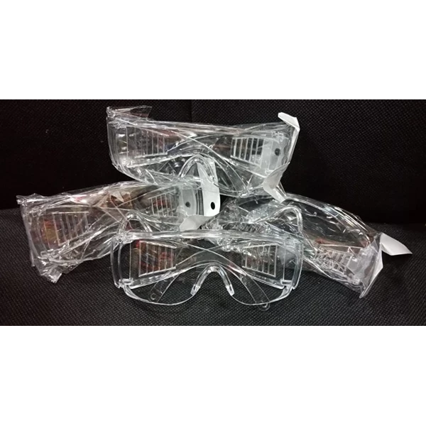 Wide safety glasses Clear color 