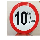 Safety Sign 10 Km / Hour 1