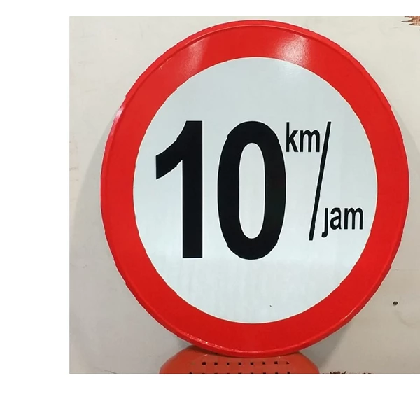 Safety Sign 10 Km / Hour