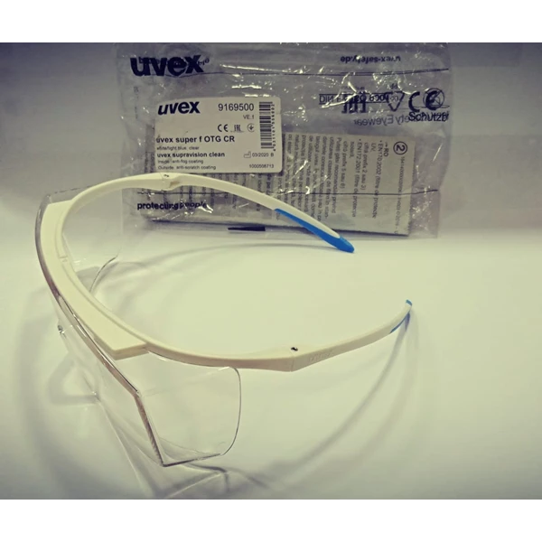Safety Glasses Uvec Original Super F OTG CR