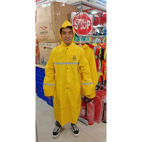 Ocean Gosave Raincoat Yellow color 