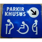 Safety Sign for disabled parking 2