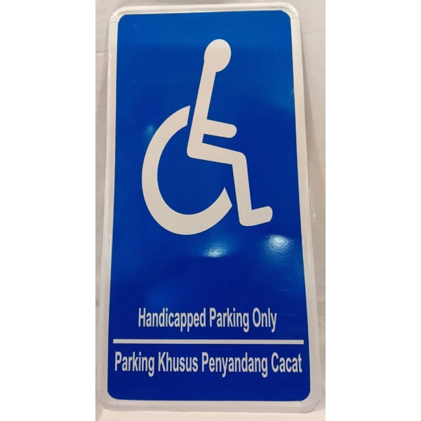 Parking Signs for People with Disabilities 60x30