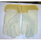 Yellow Leather Safeguard Brand Gloves  1