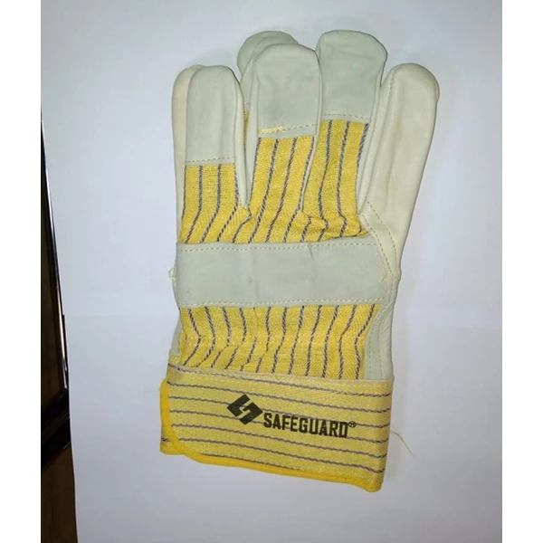 Sarung Tangan Merk Safeguard Kuning Kulit