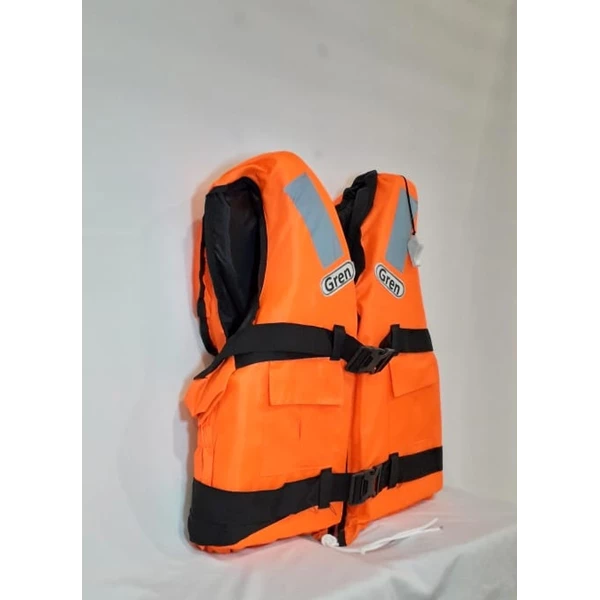 Life Jacket Merk Gren Warna Orange