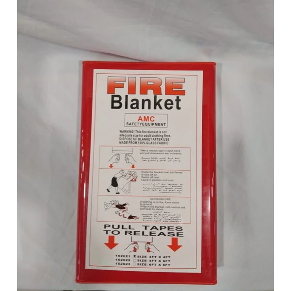 Safety Fire Blanket Size  1.8 x 1.8