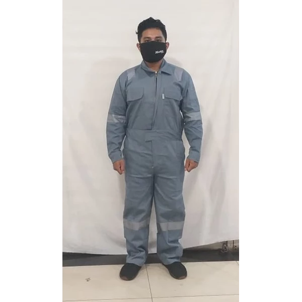 Gray Color Safety Overalls Wearpack 