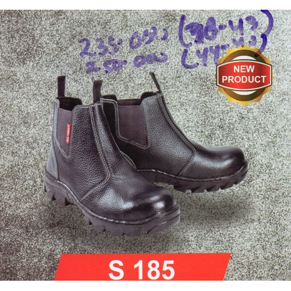RED PARKER Safety Shoes Type S185 