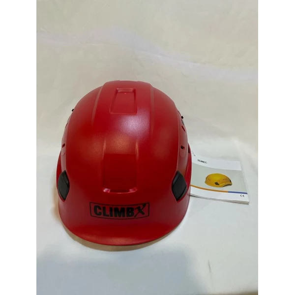 Helm Panjat Climbx Warna Merah
