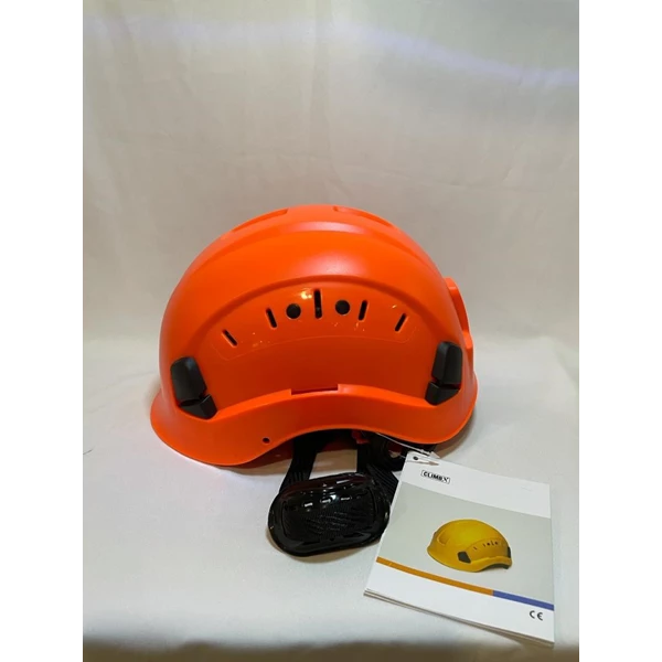 CLIMBX Original Climbing Safety Helmet Orange Color