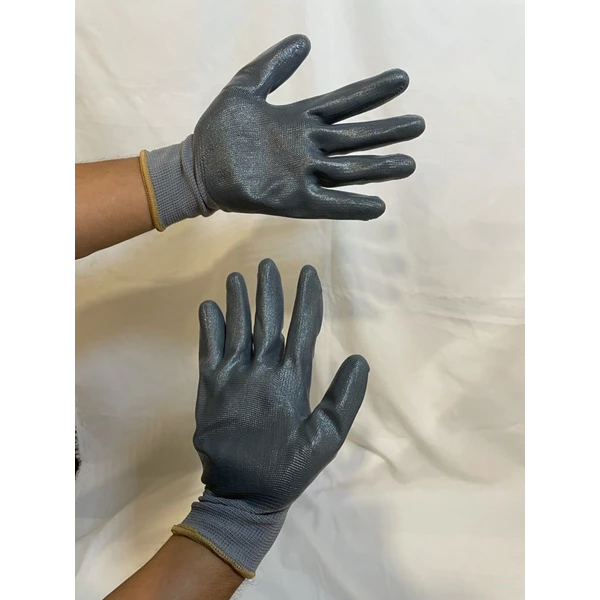 Shima NBR Gray Safety Gloves 