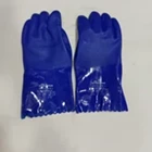 Sarung Tangan PVC 30cm Biru / Shima PVC Safety Glove 2